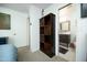 Bedroom leading into a bathroom with updated vanity and fixtures at 2320 E Mulberry Dr, Phoenix, AZ 85016