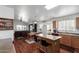 Bright open kitchen with a breakfast bar that integrates with the dining and living areas at 3418 W Maldonado Rd, Phoenix, AZ 85041
