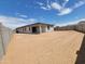 Spacious backyard ready for landscaping or custom outdoor features at 37069 W Prado St, Maricopa, AZ 85138