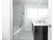 Bathroom features a shower/tub combo with tiled walls and a dual sink vanity at 4010 E Catalina Dr, Phoenix, AZ 85018