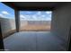 View of an open backyard from the covered patio at 4345 E Brook Lynn Pl, San Tan Valley, AZ 85143
