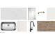 Design palette showcasing kitchen finishes at 4345 E Brook Lynn Pl, San Tan Valley, AZ 85143