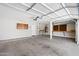 A spacious garage with ample storage and room for multiple vehicles at 43507 W Cydnee Dr, Maricopa, AZ 85138