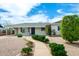 Charming single-story home featuring a landscaped front yard and welcoming walkway at 508 S Ernie Pl, Tempe, AZ 85281
