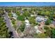 Expansive aerial view of the neighborhood with mature trees and quiet streets at 534 W 15Th St, Tempe, AZ 85281