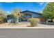 Charming single Gathering home featuring a modern design and large windows with mature trees and landscaping at 534 W 15Th St, Tempe, AZ 85281