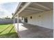 Wide covered patio offers shade and access to the backyard and the house at 6873 E Kathleen Rd, Scottsdale, AZ 85254