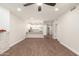 Spacious living area flows into a modern kitchen, great for entertaining at 7700 E Gainey Ranch Rd # 102, Scottsdale, AZ 85258