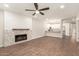 Spacious living room with modern finishes and open floor plan at 7700 E Gainey Ranch Rd # 102, Scottsdale, AZ 85258