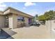 Spacious patio with outdoor seating and bar area, perfect for entertaining at 7856 E Via Marina --, Scottsdale, AZ 85258