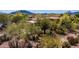 An aerial of desert landscaping featuring mature cacti and native trees at 8502 E Cave Creek Rd # 61, Carefree, AZ 85377