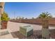 Low maintenance backyard featuring gravel landscaping, providing a serene outdoor space, with block wall for privacy at 931 S 91St Pl, Mesa, AZ 85208