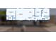 Detailed floor plan showcasing the layout with dimensions of the primary bedroom, living room, kitchen, and other rooms at 931 S 91St Pl, Mesa, AZ 85208