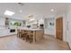 Bright and spacious kitchen featuring a large center island, stainless steel appliances, and ample cabinet space at 13238 N 78Th St, Scottsdale, AZ 85260