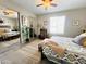 Inviting bedroom with a mirrored closet, modern décor, light-colored walls, and comfortable furnishings at 14254 N Boxwood Ln # 158B, Fountain Hills, AZ 85268