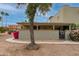 Attractive exterior view with vibrant landscaping and a cozy covered patio area at 14254 N Boxwood Ln # 158B, Fountain Hills, AZ 85268