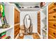Walk-in closet with built-in shelving and storage options at 1451 E Brown Rd, Mesa, AZ 85203