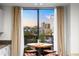 Balcony with a high-rise city view from a small, intimate seating arrangement at 17 W Vernon Ave # 412, Phoenix, AZ 85003