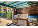 Outdoor kitchen area featuring built-in grills for convenient outdoor cooking and entertaining at 17 W Vernon Ave # 412, Phoenix, AZ 85003