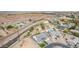 Residential neighborhood aerial view with manicured lawns and community charm, close to local amenities at 1704 E Melrose St, Mesa, AZ 85203