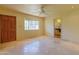 Bathroom with double sinks, decorative walls, and separate toilet and shower at 323 E Griswold Rd, Phoenix, AZ 85020