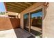This outdoor patio area is a relaxing space to enjoy the outdoors at 3500 N Hayden Rd # 1603, Scottsdale, AZ 85251
