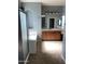 Main bathroom with double sinks, a separate shower, and a luxurious soaking tub at 4151 E Campbell Ave, Gilbert, AZ 85234
