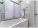 Clean bathroom featuring a white soaking tub and bright neutral paint at 4611 E Red Bird Rd, Cave Creek, AZ 85331