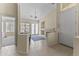 Bright living room boasting a fireplace, tile floors, and natural light at 5415 E Mckellips Rd # 100, Mesa, AZ 85215