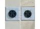 Close up of a NEMA 14-50R electrical outlet in the home at 7320 E Pierce St, Scottsdale, AZ 85257