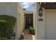 The entryway features double doors and tiled walkway leading to the home's entrance at 7714 N 17Th Pl, Phoenix, AZ 85020