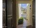 Inviting front entrance with charming details offering a glimpse of the neighborhood and mountain at 7714 N 17Th Pl, Phoenix, AZ 85020