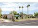 Community shot shows community pool, covered patio, and building access near a main street at 8061 E Glenrosa Ave, Scottsdale, AZ 85251