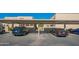 Assigned covered parking area showing multiple parking bays and resident vehicles at 8061 E Glenrosa Ave, Scottsdale, AZ 85251