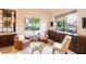 Cozy living room featuring comfortable seating, stylish decor, and bright natural light at 10527 E Acacia Dr, Scottsdale, AZ 85255