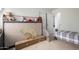 Bedroom with a loft bed and a door leading to another room at 1116 S 53Rd St, Mesa, AZ 85206