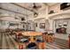 A spacious game room features a billiard table, bar area, and seating for entertainment and socializing with friends at 11500 E Cochise Dr # 1015, Scottsdale, AZ 85259