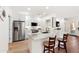 Modern kitchen featuring stainless steel appliances, granite countertops, and ample cabinet space for easy organization at 11500 E Cochise Dr # 1015, Scottsdale, AZ 85259