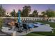 Relaxing backyard pool area with comfortable lounge chairs and a built-in hot tub, perfect for unwinding at 13365 N 74Th St, Scottsdale, AZ 85260