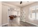 Spacious living area showcases hardwood floors and an open floor plan at 14624 N 90Th Ln, Peoria, AZ 85381