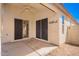Relaxing covered patio features ample space for outdoor seating and direct access to the yard, and home at 14624 N 90Th Ln, Peoria, AZ 85381