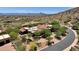 Desert residence featuring mature landscaping and mountain views at 14760 E Paradise Dr, Fountain Hills, AZ 85268