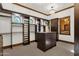 Spacious walk-in closet with custom cabinets and lots of storage at 14760 E Paradise Dr, Fountain Hills, AZ 85268