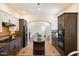 Well-equipped kitchen with a center island and abundant cabinet space at 20750 N 87Th St # 1024, Scottsdale, AZ 85255