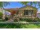 Charming single-Gathering home with a cozy front porch and manicured lawn at 2634 E Tamarisk St, Gilbert, AZ 85296