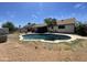 Backyard pool with patio area, perfect for outdoor relaxation and entertaining on a sunny day at 3738 W Danbury Dr, Glendale, AZ 85308