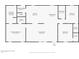 Floorplan showing the home's layout and dimensions at 3840 W Abraham Ln, Glendale, AZ 85308