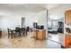 Open floor plan showcasing a dining area that leads into the living room at 3840 W Abraham Ln, Glendale, AZ 85308