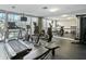 On-site fitness center, complete with workout equipment, machines, weights and mirrors at 4200 N Miller Rd # 325, Scottsdale, AZ 85251