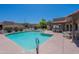The community pool offers a refreshing retreat with comfortable seating and a relaxed setting at 440 S Val Vista Dr # 11, Mesa, AZ 85204